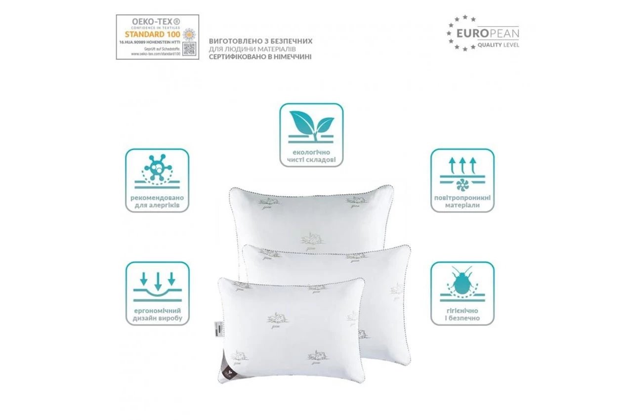 Гипоаллергенная подушка Super Soft Classic фото