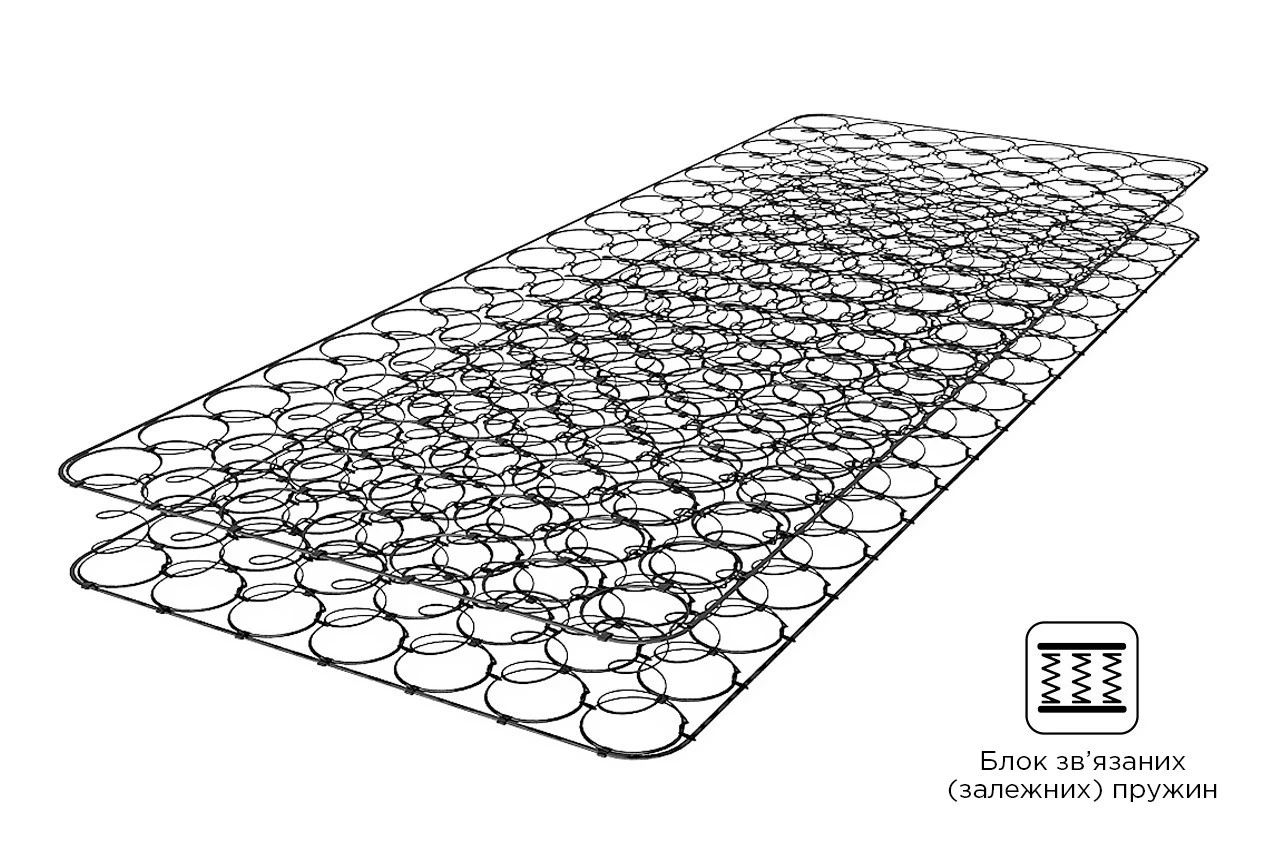 Матрас пружинный Лайт односторонний в Украине