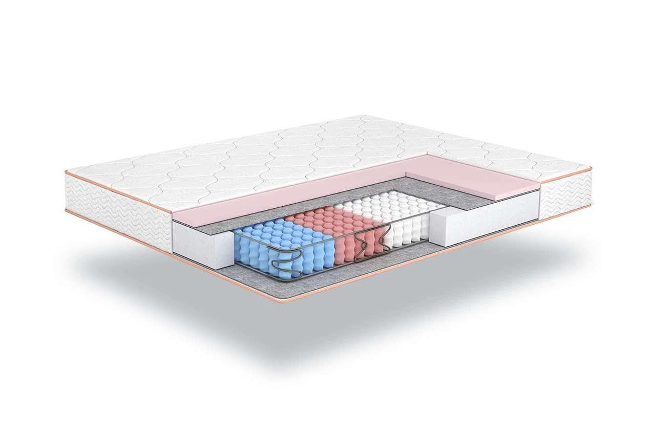 Матрас на независимых пружинах Camelia односторонний