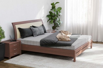 Деревянная кровать Бертис