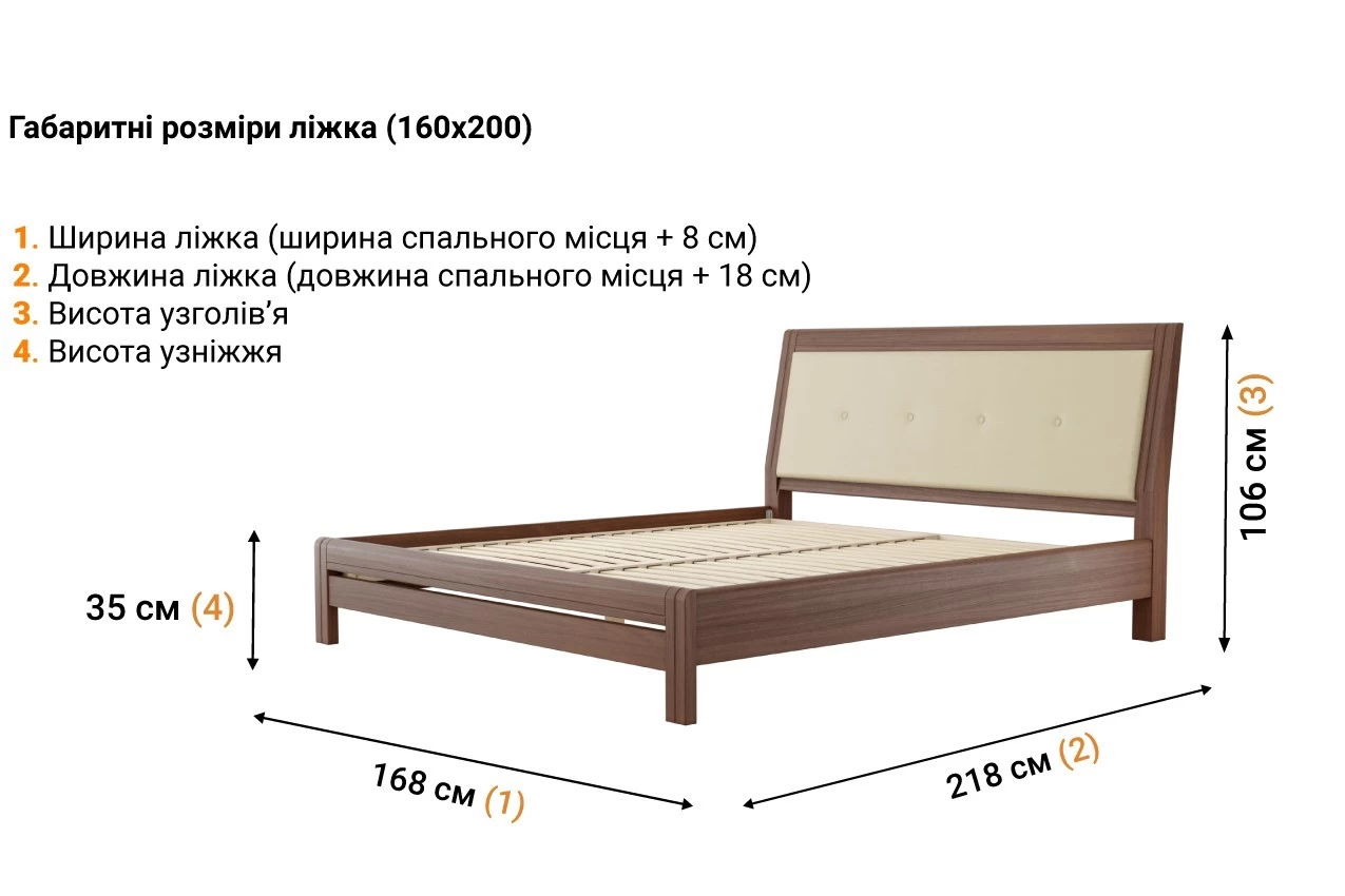 Деревянная кровать Эдема фото