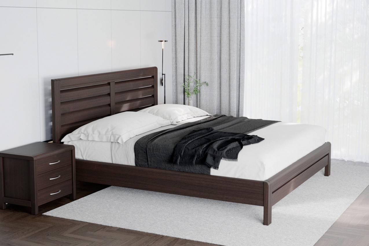 Деревянная кровать Эйдин