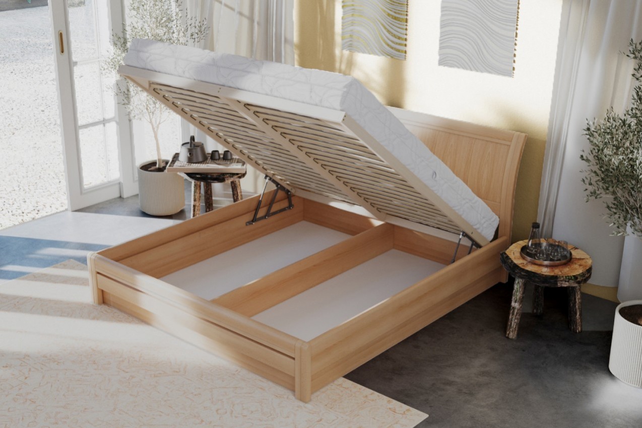 Деревянная кровать Хела недорого