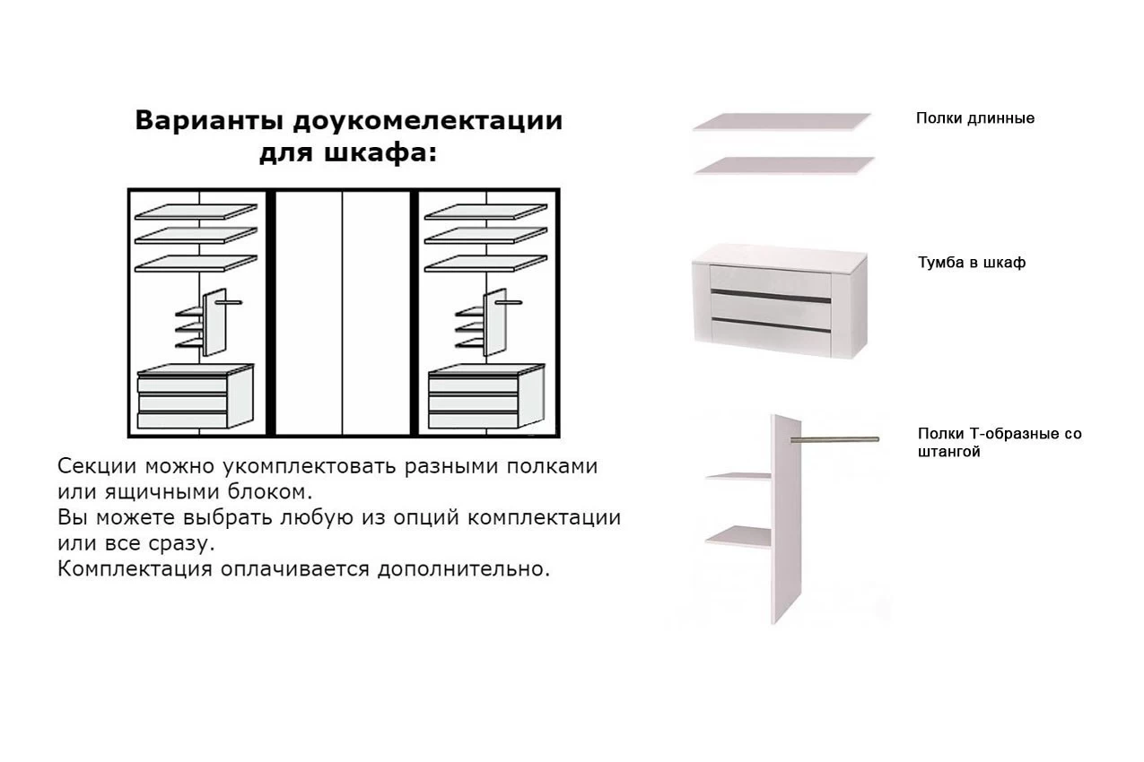 Шестидверный шкаф Футура 6 Z недорого