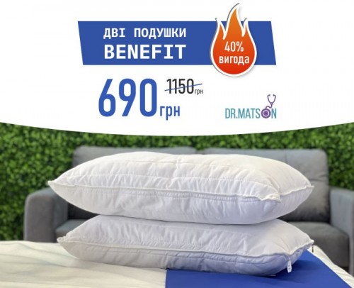 2 подушки Benefit за 690 грн